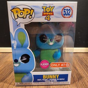 Disney Pixar Toy Story 4 Bunny Flocked Target Exclusive Funko Pop